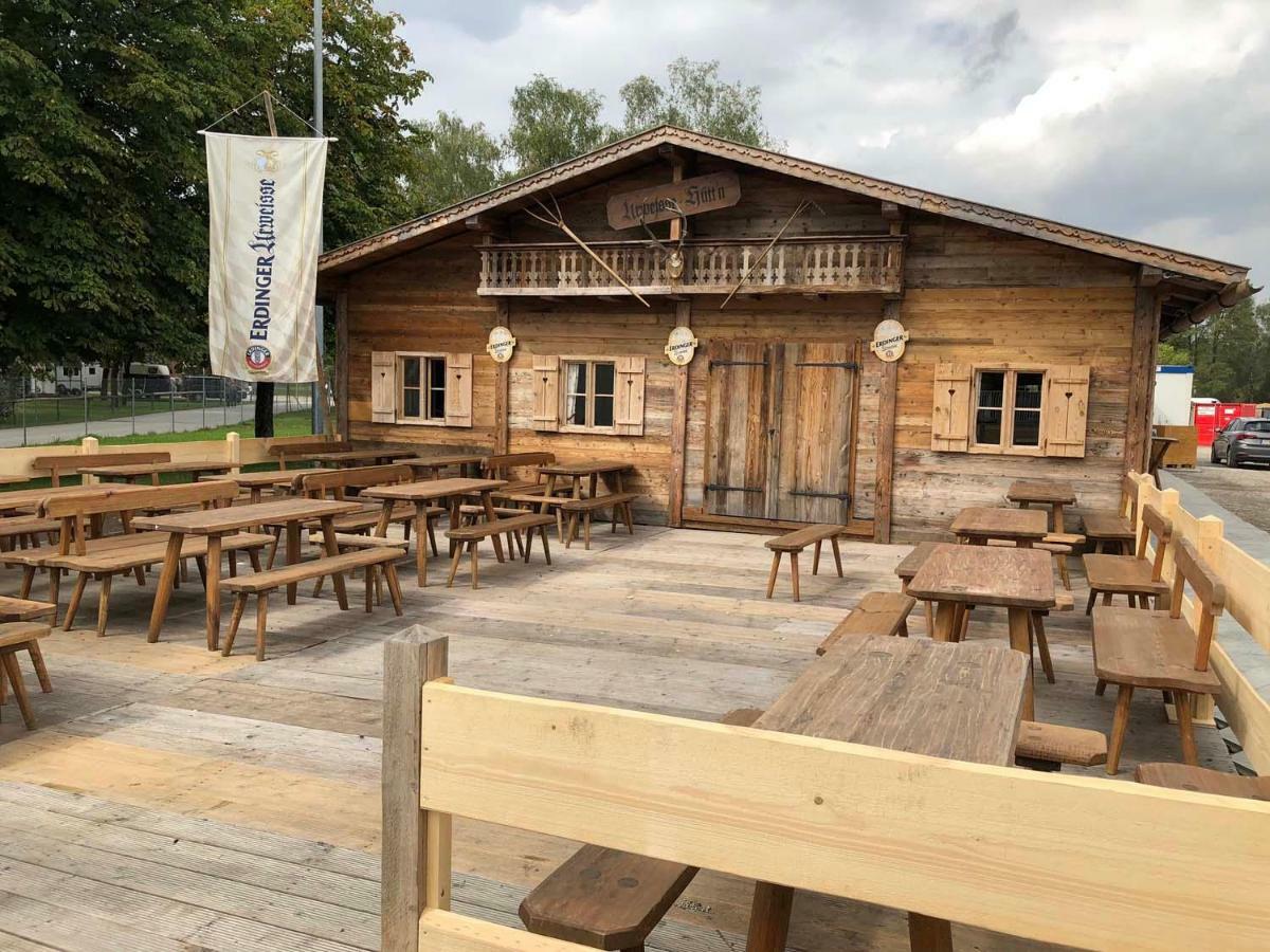 Tenda de luxo Oktoberfest Wiesn Camp Munique